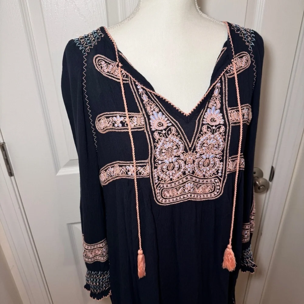 Free People Embroidered Dress